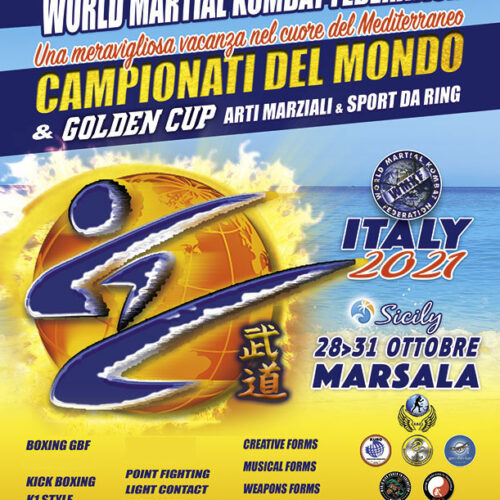 _____Campionati del Mondo_____ _& Golden Cup “Italy 2021” Marsala 29-31 ottobre 2021